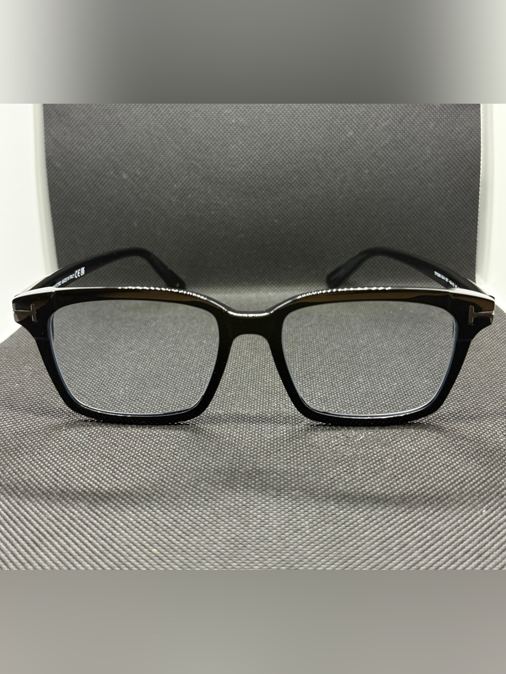 Tom Ford FT TF5661-B 001 Square Shiny Black 54 mm Eyeglasses